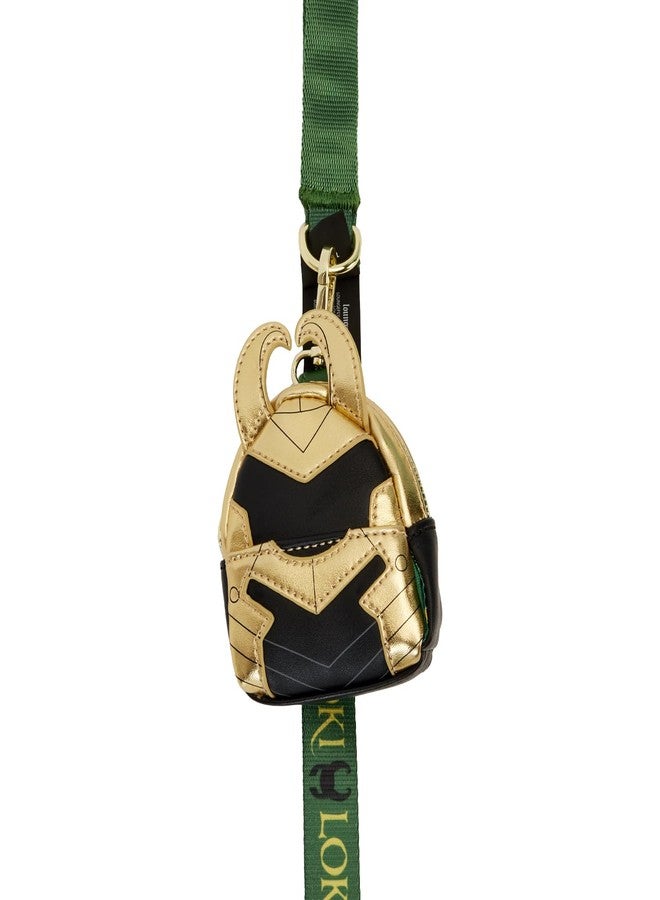 Loungefly Pets Marvel Loki Cosplay Treat Bag, Green - Image 2