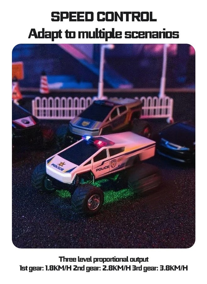 Desktop mini racing drift alloy remote control car, 1:64 simulation scale，2.4G speed, rich accessories, anti drop and wear-resistant, simulation ratio, rich interior, realistic reproduction, type-c battery pack, strong endurance.  - Image 2