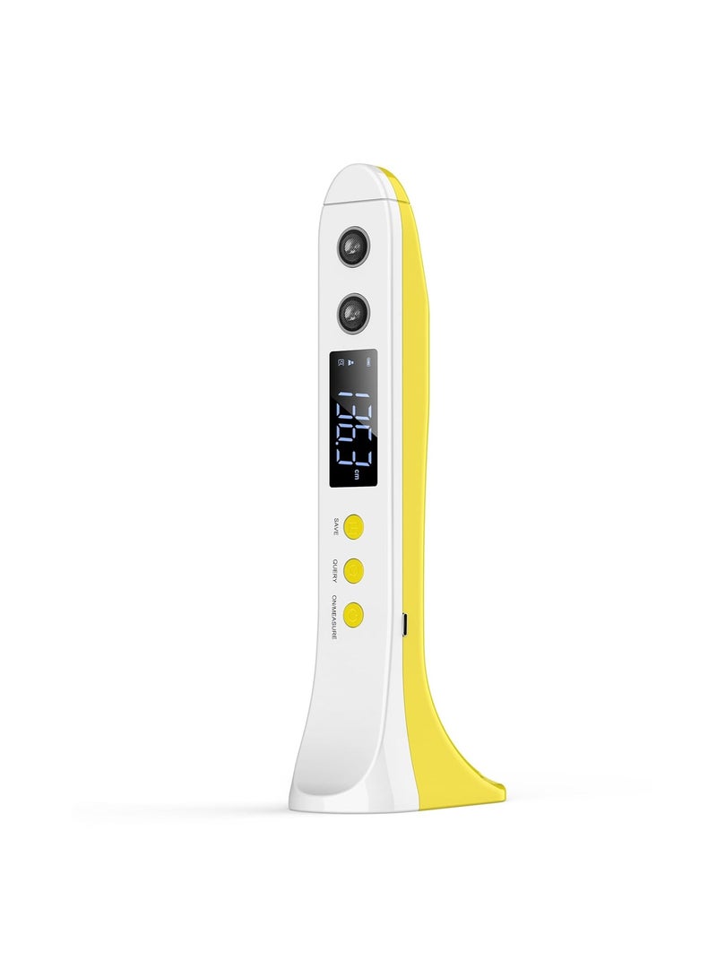 Portable Cordless Ultrasound Stadiometer for Height Measurement, 30cm-220cm (11.8in-86.6in) with Temperature Display, Ideal for Children and Adults, Precision Room Decor. - Image 1