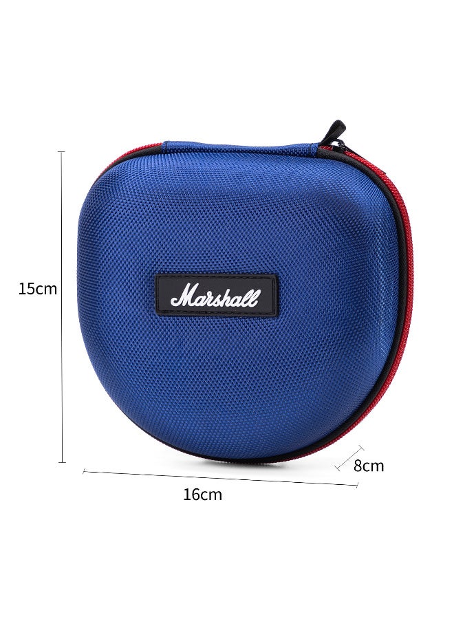 مارشال حقيبة حالة سماعات الرأس إيفا حقيبة سفر واقية لمرشال الرئيسي الأول الرئيسي الثاني BT MID شاشة سماعات الرأس على الأذن سماعات الرأس (أزرق) - Image 2