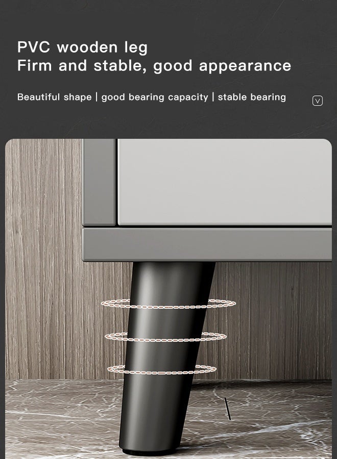 Sharpdo Shoe Cabinet Storage Shoe Rack Simple Storage Cabinet 90x30x48 cm Wood - Image 2