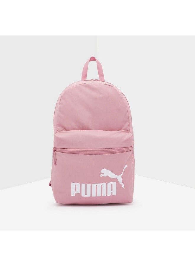 PUMA حقيبة ظهر مطبوعة للفتيات مع أحزمة كتف قابلة للتعديل - Image 1