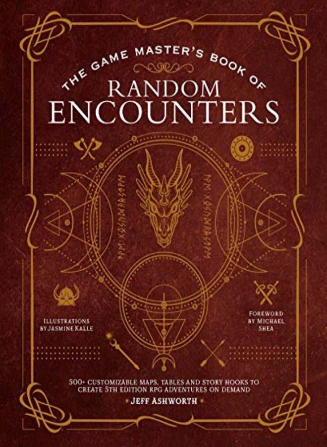 The Game Master's Book of Random Encounters: 500+ customizable maps, tables and story hooks to creat 