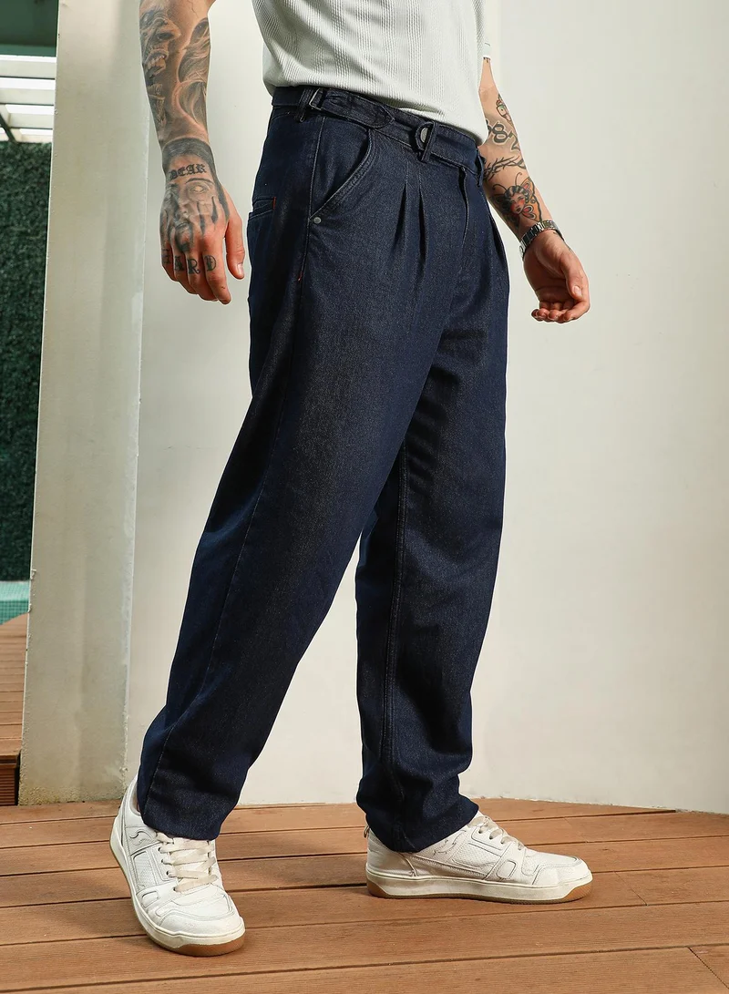 Campus Sutra Campus SutraMen's Dark Indigo Denim Jeans