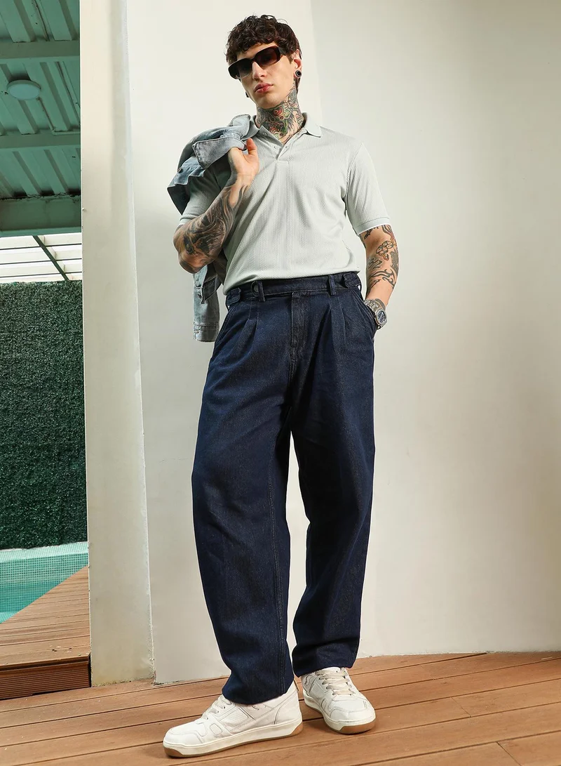 Campus Sutra Campus SutraMen's Dark Indigo Denim Jeans