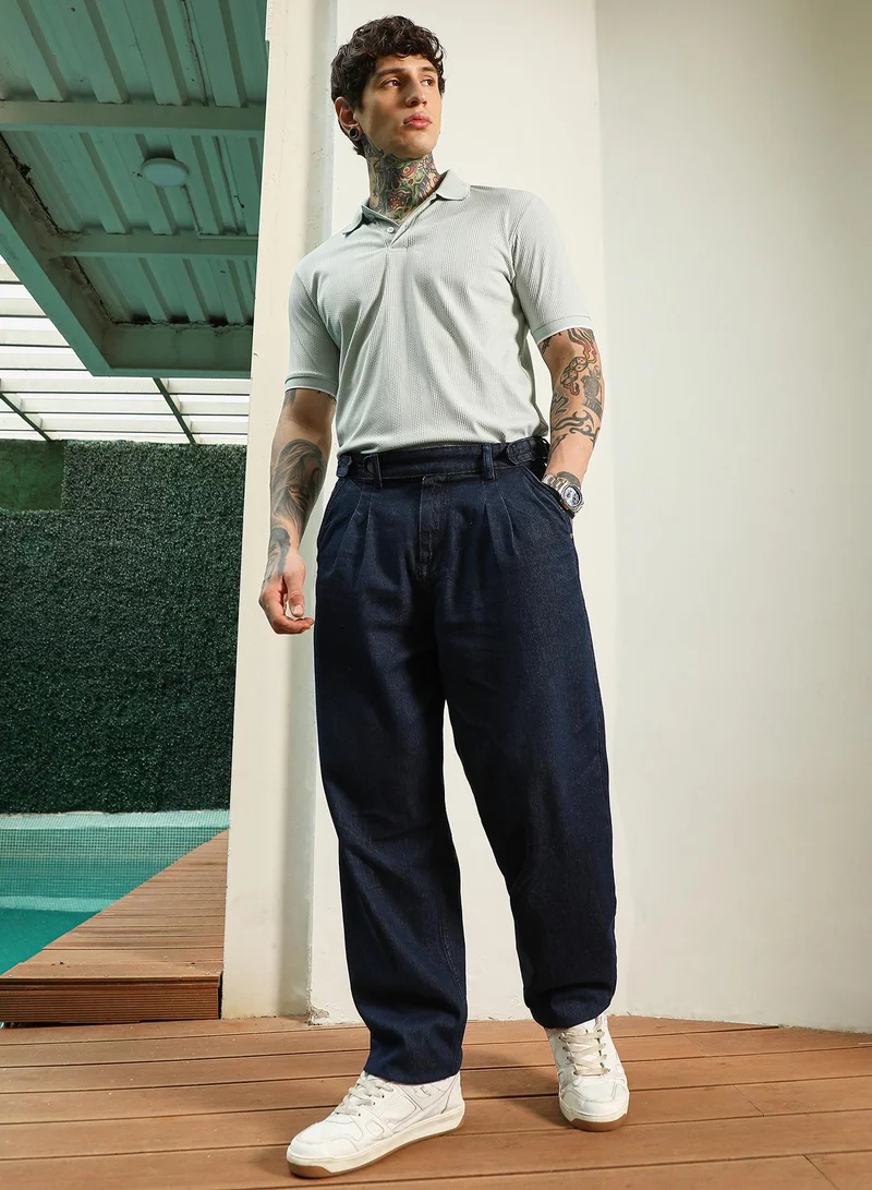 Campus Sutra Campus SutraMen's Dark Indigo Denim Jeans