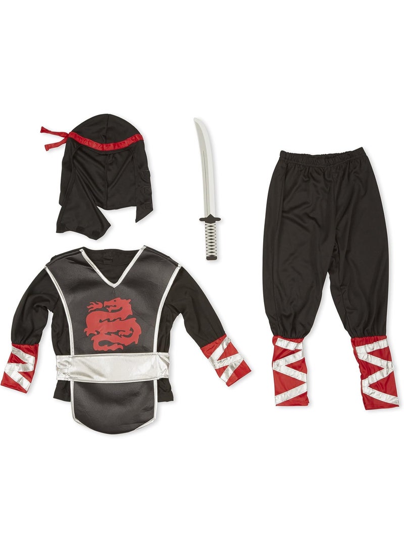 ميليسا آند دوج زي نينجا للأطفال مع سيف وإكسسوارات – 4 قطع – مناسب لعمر 3 إلى 6 سنوات من مليسا اند دوغ - Image 2