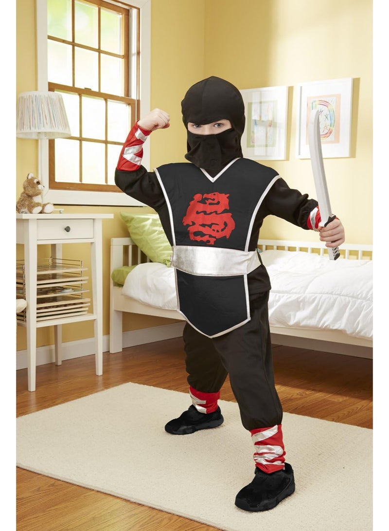 ميليسا آند دوج زي نينجا للأطفال مع سيف وإكسسوارات – 4 قطع – مناسب لعمر 3 إلى 6 سنوات من مليسا اند دوغ - Image 4