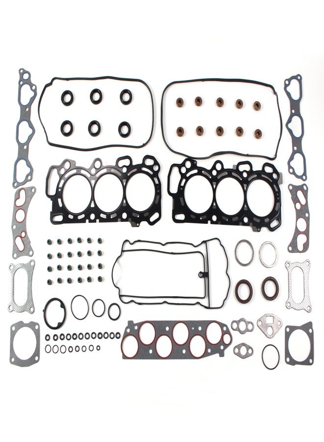 AUCERAMIC طقم حشيات رأس الأسطوانة AUCERAMIC HS26509PT MLS مناسب لسيارات هوندا أكورد، أوديسي، بايلوت، ريدجلاين، كروس تور موديلات 2008-2017، وأكيورا RDX TL TSX 3.5 لتر موديلات 2009-2015 (J35Z2 J35Z3) - Image 1