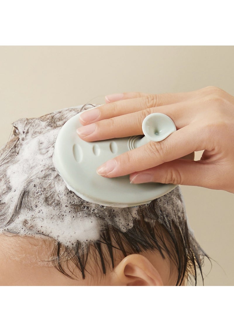 Be a better mom Shampoo Brush Baby Massager Shower Bath Brush, Soft Silicone Bath Comb - Image 3