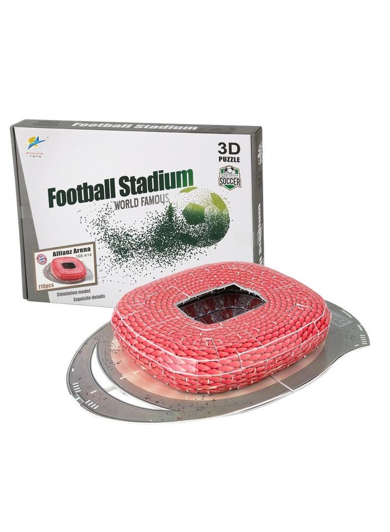 general Bayern Munich Allianz Arena Stadium 3D Puzzle Set - Image 1