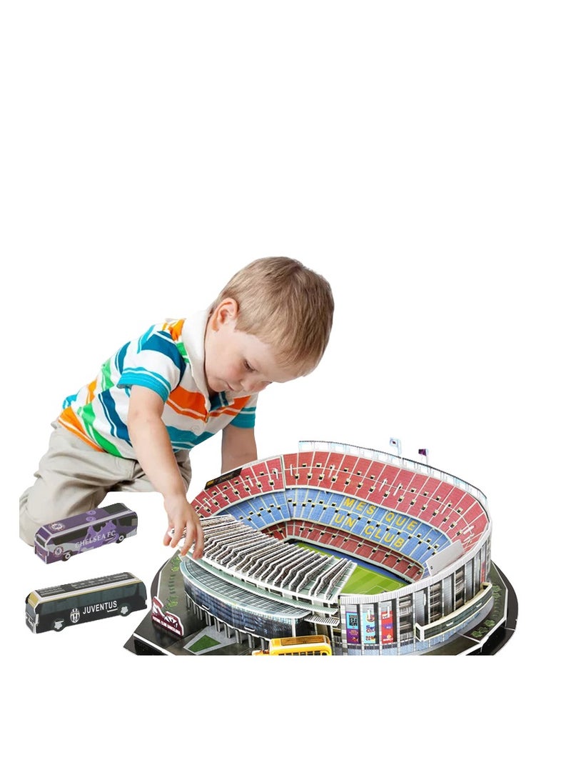 general Bayern Munich Allianz Arena Stadium 3D Puzzle Set - Image 3