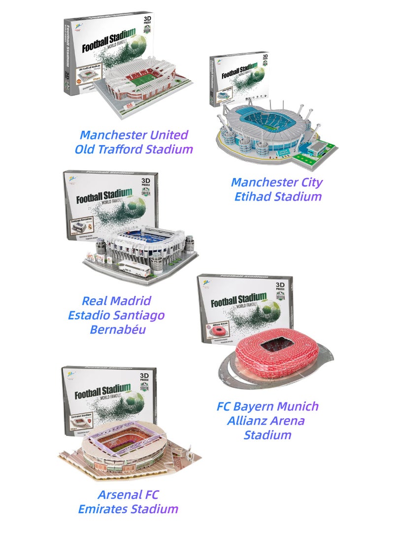 general Bayern Munich Allianz Arena Stadium 3D Puzzle Set - Image 2