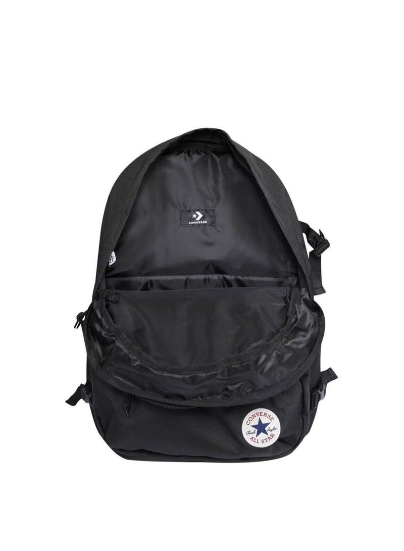 كونفرس حقيبة ظهر كونفرس القماشية المقاومة للماء للرجال والنساء، عملية ومتعددة الاستخدامات، حقيبة شبكية للطلاب، حقيبة ظهر للسفر 31*46*16 سم - Image 4