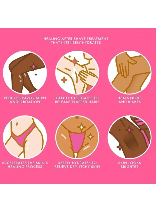 Truly Glazed Donut Shave Oil - Razor Bumps Treatment for Women, After Shave Oil For Women and Ingrown Hair Treatment for Bikini Area. After Shave for Women and Razor Bump Treatment - 3.1 OZ - Image 3