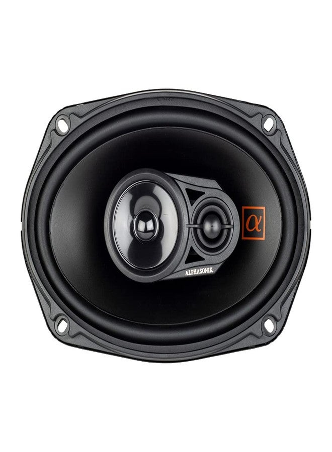 Alphasonik 1 Pair of NS693 Neuron Series 6x9 (420 Watts Max for The Pair) 210 Watts Max Per Speaker 3-Way Full-Range Car Audio Speaker with PEI Dome Tweeter Polypropylene Cone Grilles Included - Image 4