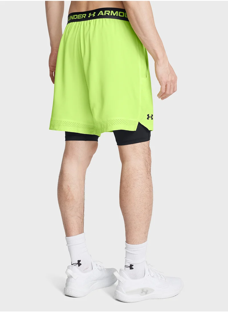 اندر ارمور Vanish Woven 2-In-1 Shorts