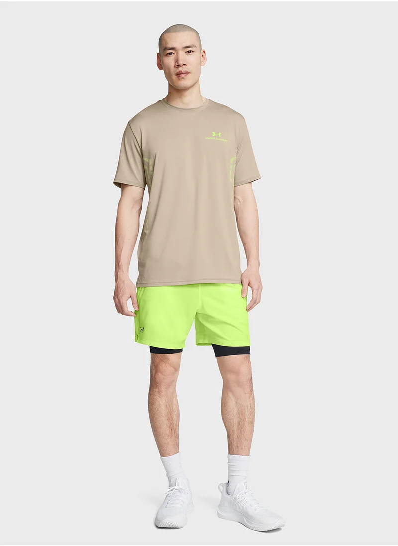 اندر ارمور Vanish Woven 2-In-1 Shorts