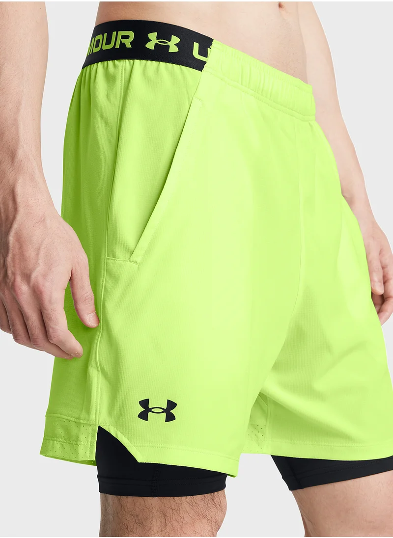 اندر ارمور Vanish Woven 2-In-1 Shorts