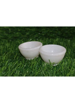 Salvus APP SOLUTIONS Marble White Small Bowl for Pooja (White, 1.5 Inch) - 2 Pc - pzsku/ZA108313D2E81F3B23D6BZ/45/_/1736426650/e0482c0f-5170-48c4-b899-5be2f80a625c