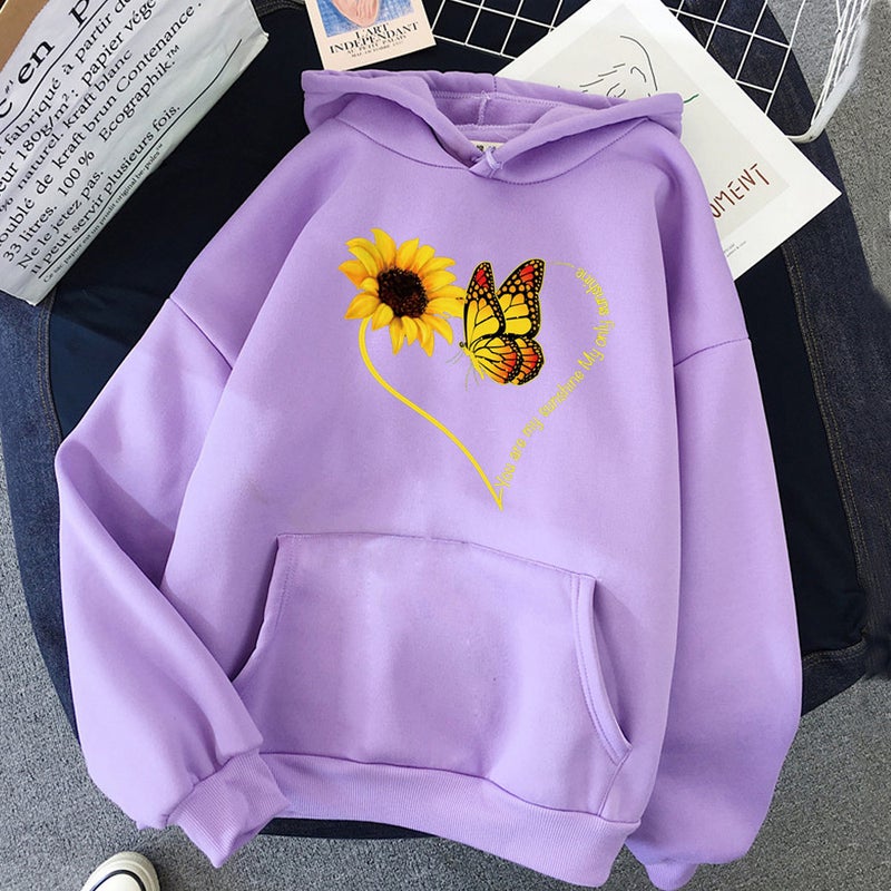 2024 Amazon ebay AliExpress Cross-border Independent Station eBay Creative Letters European and American Mens and Womens Hooded Sweats Purple 