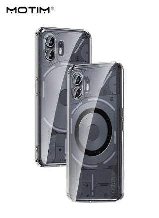 Nothing Phone 2A Case Clear, Mlt-Grade Drop Protection, Not Yellowing Transparent Hard PC Back, Anti-fall Airbag Protective Bumper Shockproof Phone Case, Supports Magnetic Mount Function - pzsku/ZA10854003EB1008459B4Z/45/1746695324/f957c44d-cb41-45d6-86d8-78e04eff01fe