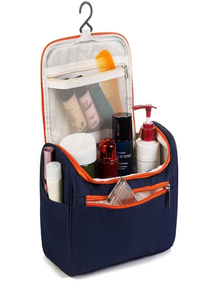 BLAPOXE Hanging Cosmetic Toiletry Bag Folding Bathroom Organizer Wall Hanging Dressing Kit Shaving Kit Organizer Bag For Men & Women(Multicolour) - Image 2
