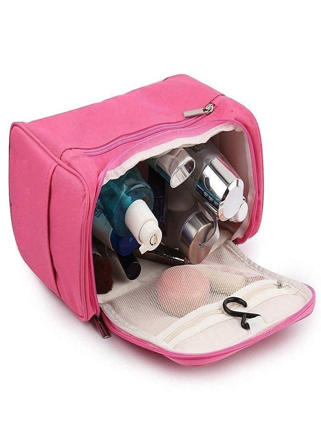 BLAPOXE Hanging Cosmetic Toiletry Bag Folding Bathroom Organizer Wall Hanging Dressing Kit Shaving Kit Organizer Bag For Men & Women(Multicolour) - Image 5