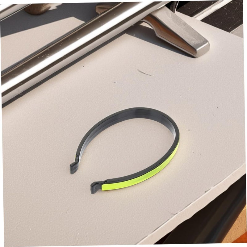 4 Pcs High Visibility Reflective Cycling Pant Clips Comfortable Trouser Straps For Night Riding Bicycle Gear Adaptable Lightweight Design - Image 5