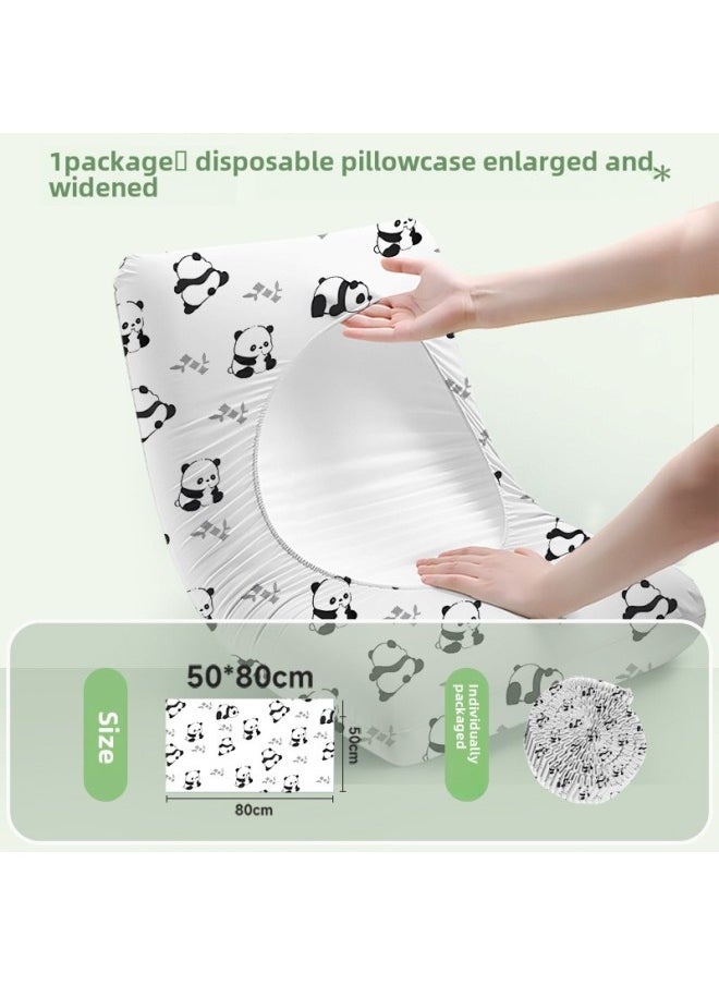 Generic Disposable Pillowcase Bed Sheet Winter Thickened Household Hotel Supplies Increased Travel Special Business Suit-Color:Disposable Pillowcases  - Image 1