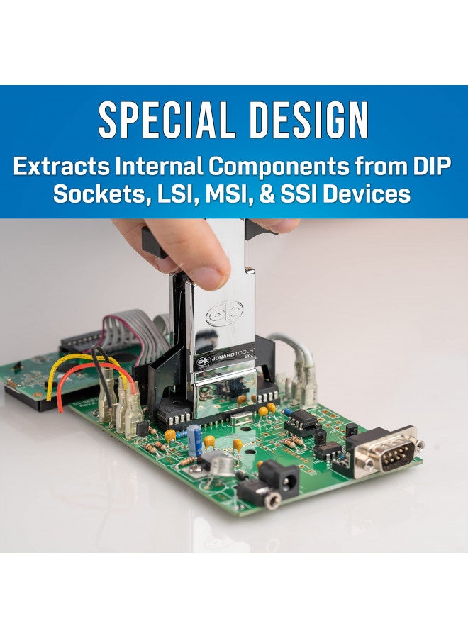 Jonard Tools EX-2 DIP/IC Extraction Tool for Mircochips with 24-40 Pin - Image 2