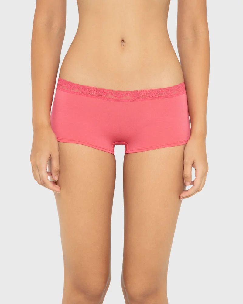 لا سينزا La Senza Ultrasoft Cotton Boyshort Panty