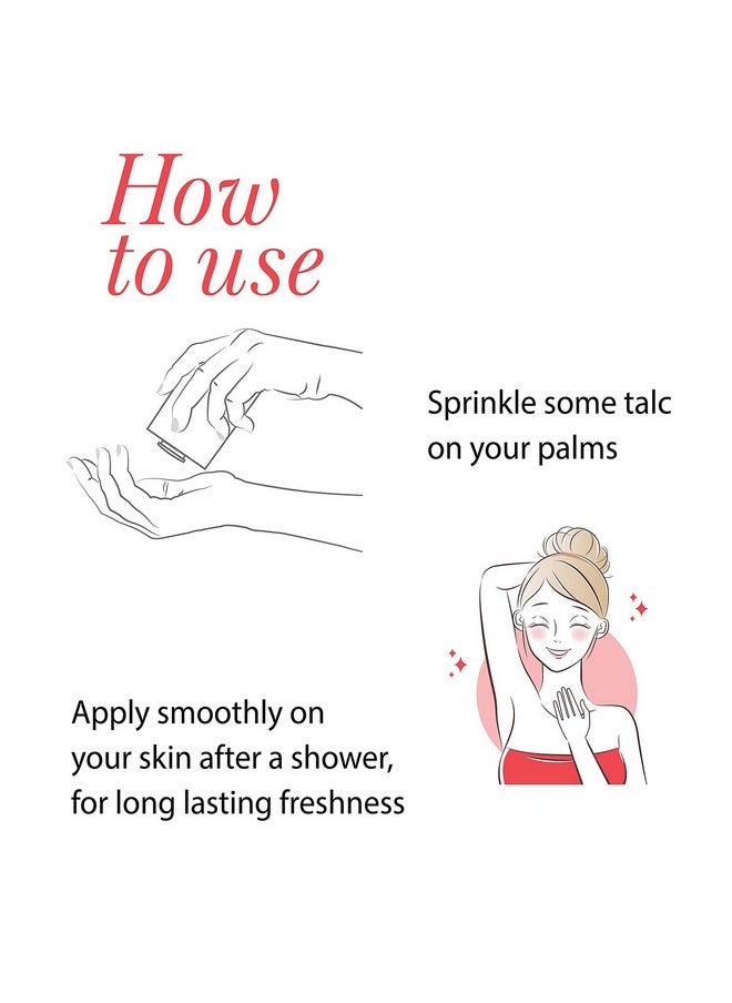 Yardley Red Rose Perfumed Talc 250 G  - Image 3