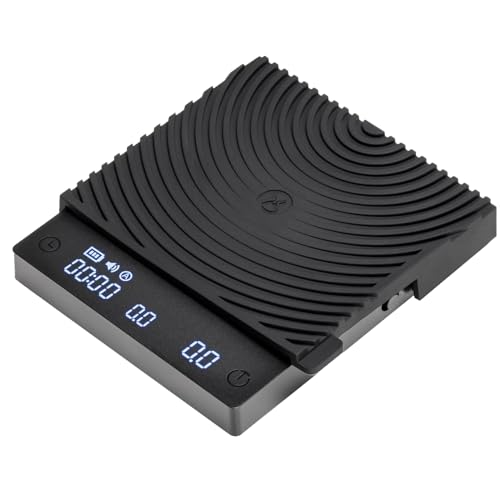 TIMEMORE Basic Mini Coffee Scale with Timer Multifunction Electronic Espresso Scale Ultra Thin and LightMini Digital Food Kitchen Scale for Baking Cooking Black Mini - Image 1