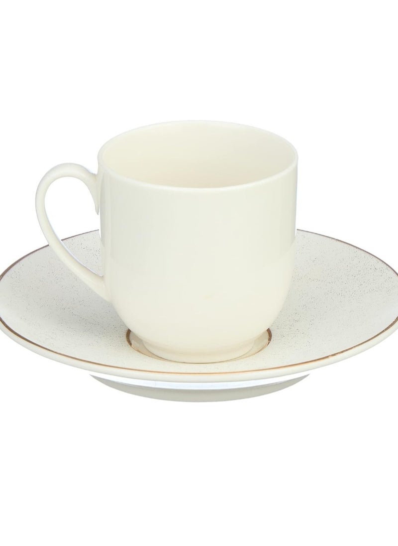 FM FM thermal porcelain dinner set, consisting of 46 pieces Sandy  - Image 5