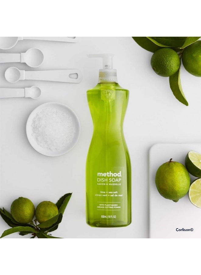 Method Dish Soap Lime Sea Salt, 530ml - Image 4