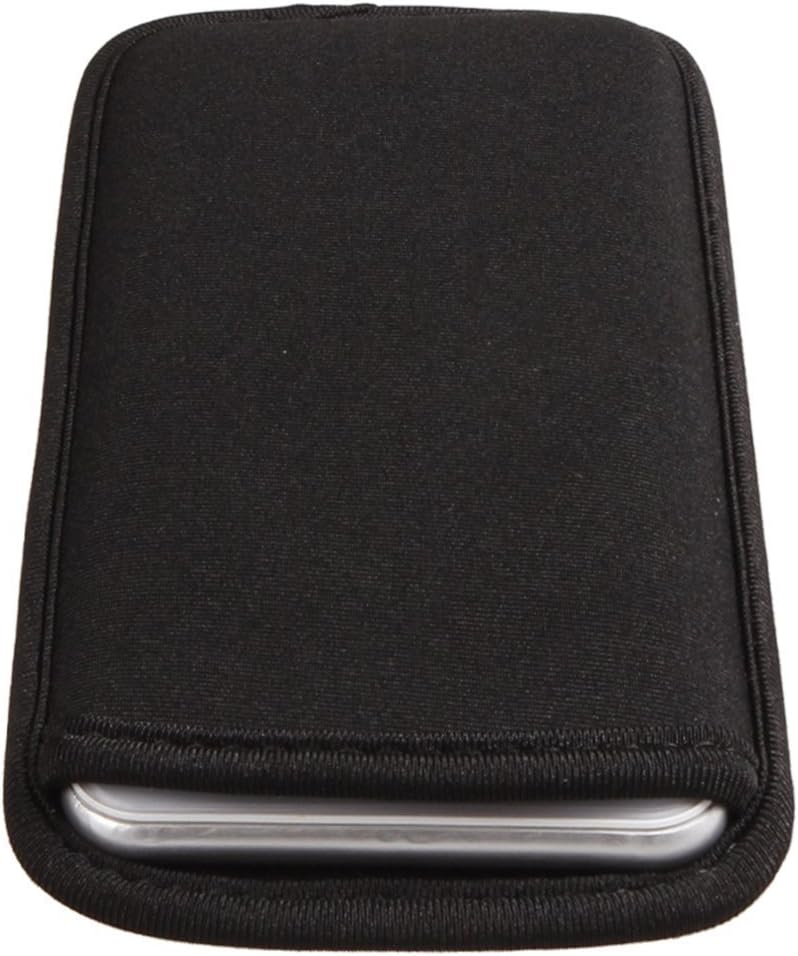 Tight Cell Phone Sleeve Neoprene Shock Proof Pouch Case for Google Pixel 10 Pro XL iPhone 17 Pro Max 16 Plus Moto G Stylus 2024 Samsung Galaxy A16 A56 A35 A26 A36 A15 A25