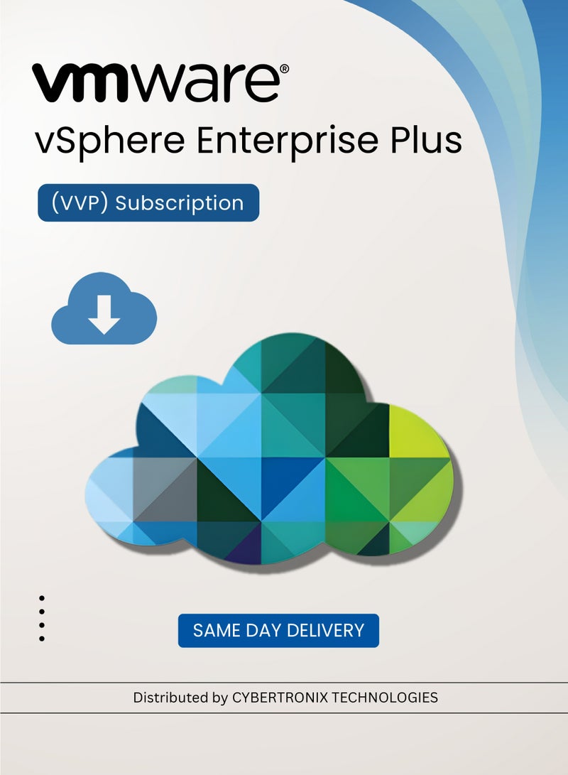 VMware vSphere Enterprise Plus (VVP) Subscription | Digital License | SAME DAY DELIVERY
