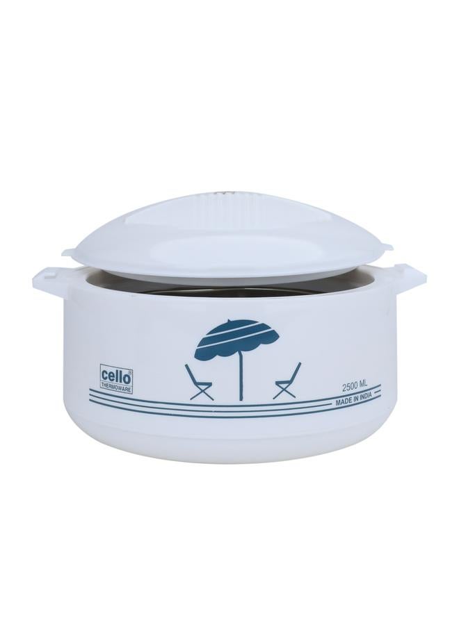 Cello Steel Food Container Set 3 Pieces White - Image 3