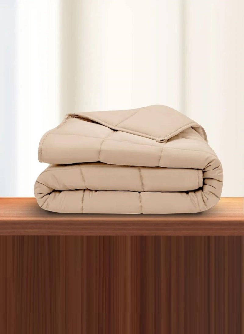 Blueberry Soft Solid Single Size Duvet Microfiber 160 x 220cm  - Image 1