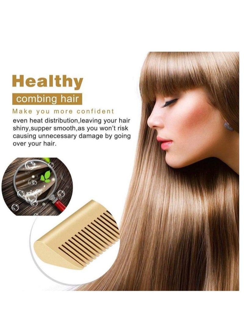 ELTRAZONE 2 in 1 Hot Comb Straightener Electric Hair Straightener Hair Curler Wet Dry Use Hair Flat Irons Hot Heating Comb For Hair  - Image 3