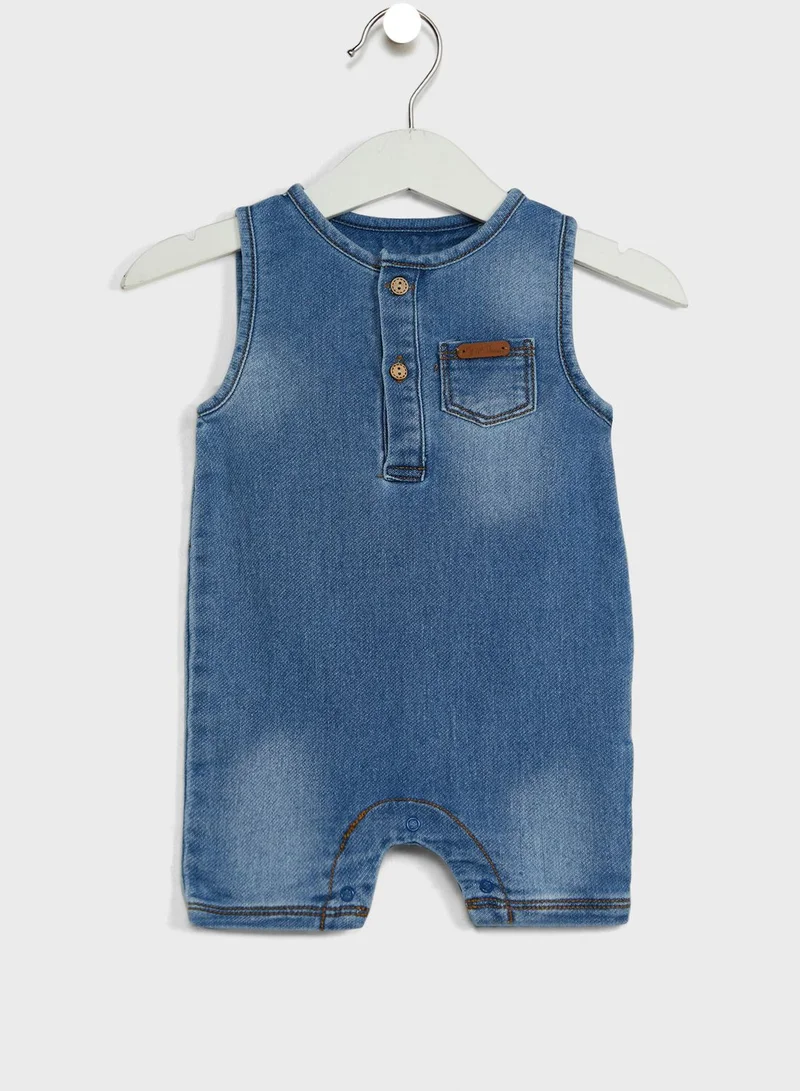 Zippy Infant Denim Romper