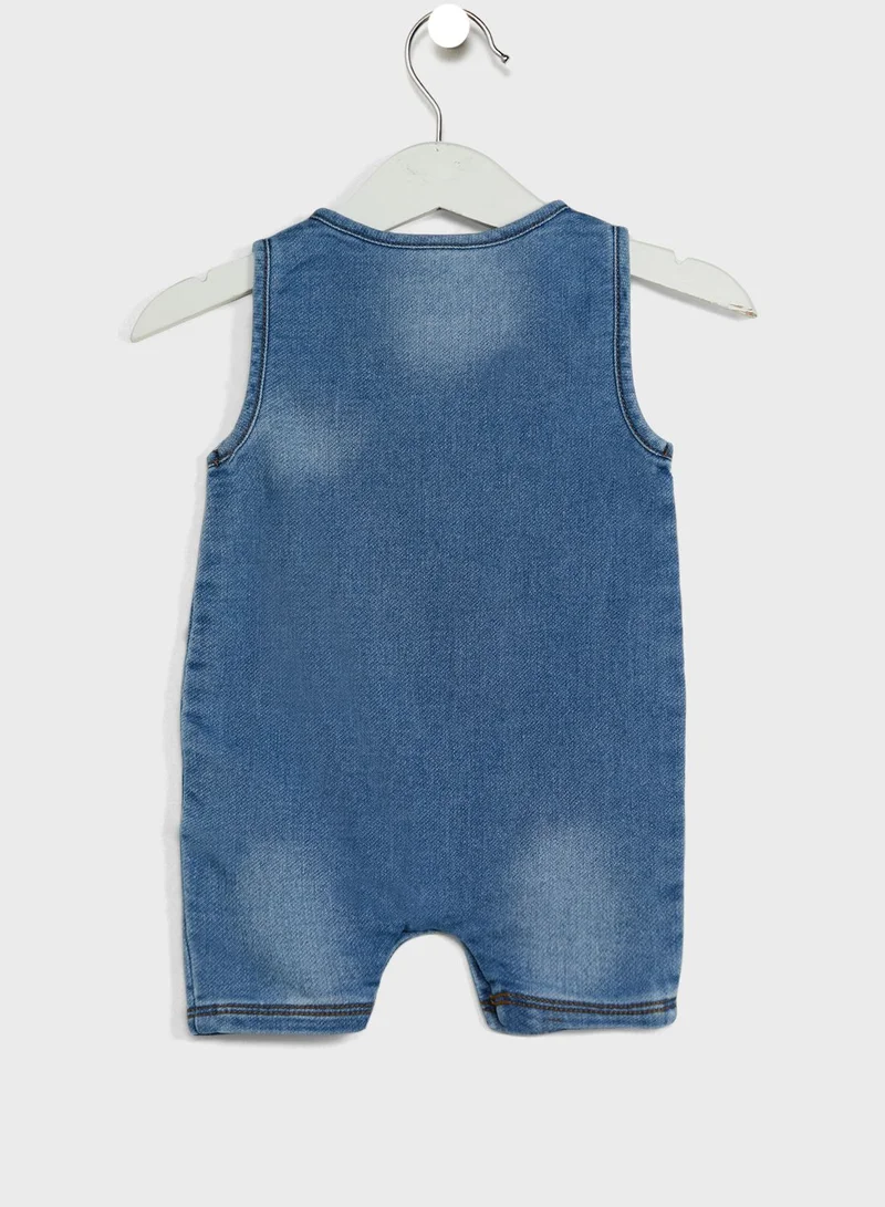 Zippy Infant Denim Romper