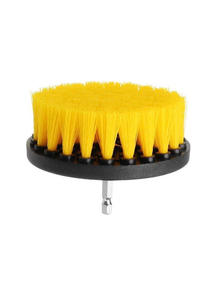 3-Pc Drill Brush Set Power Scrubber – 2 & 4 Round, 3.5 Cone Shape – Ensures scratch-free Cleaning – Durable Synthetic Fiber - Great for Tubs, Shower Pans, Floor Tiles, Sinks, Glass Stove Tops - Image 3