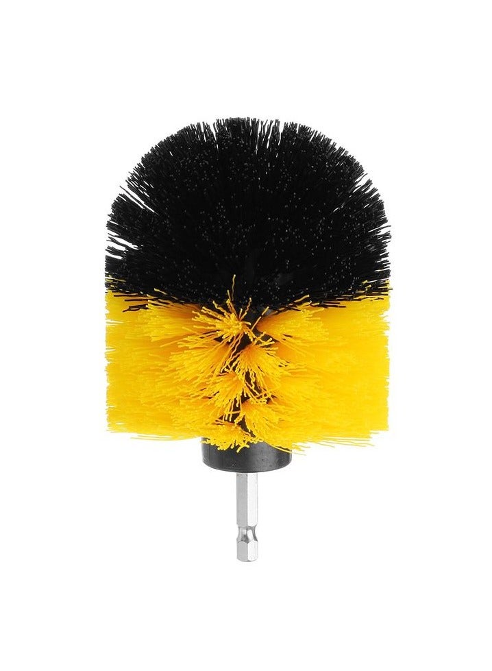 3-Pc Drill Brush Set Power Scrubber – 2 & 4 Round, 3.5 Cone Shape – Ensures scratch-free Cleaning – Durable Synthetic Fiber - Great for Tubs, Shower Pans, Floor Tiles, Sinks, Glass Stove Tops - Image 5