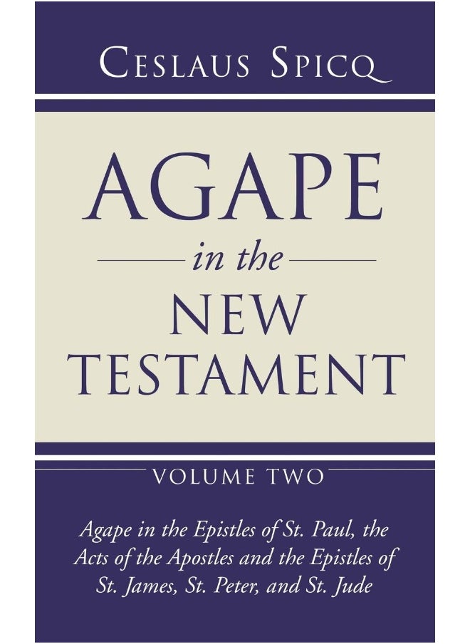 Agape in the New Testament, Volume 2  - Image 1