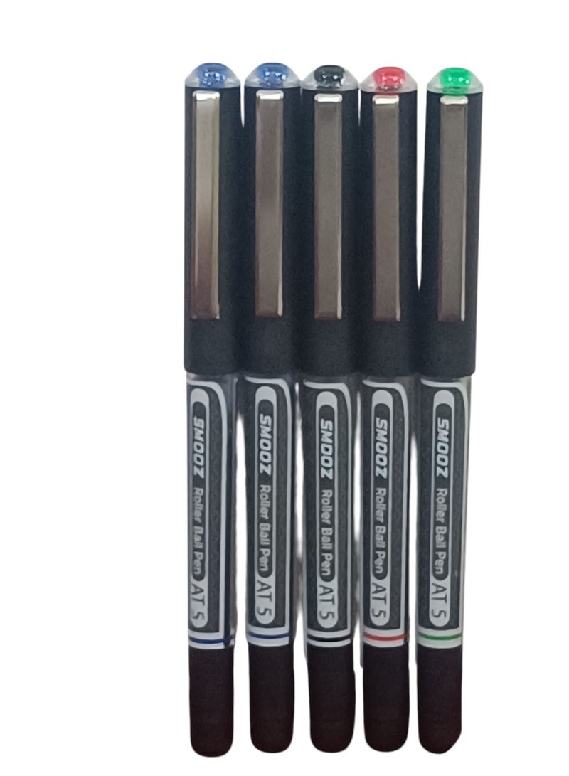 مجموعة أقلام حبر سائل من 5 قطع متعدد الألوان - view 4