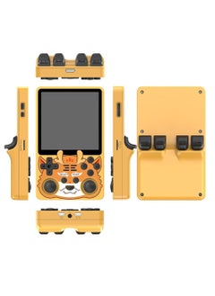 Powkiddy RGB20SX Handheld Game Console with 10000 Gmaes, 4-Inch IPS Open Source Linux Retro Portable Gaming Console, 5000Mah Battery Handheld Emulator Gift for Kids Adults (Yellow, 128GB)  - Image 2