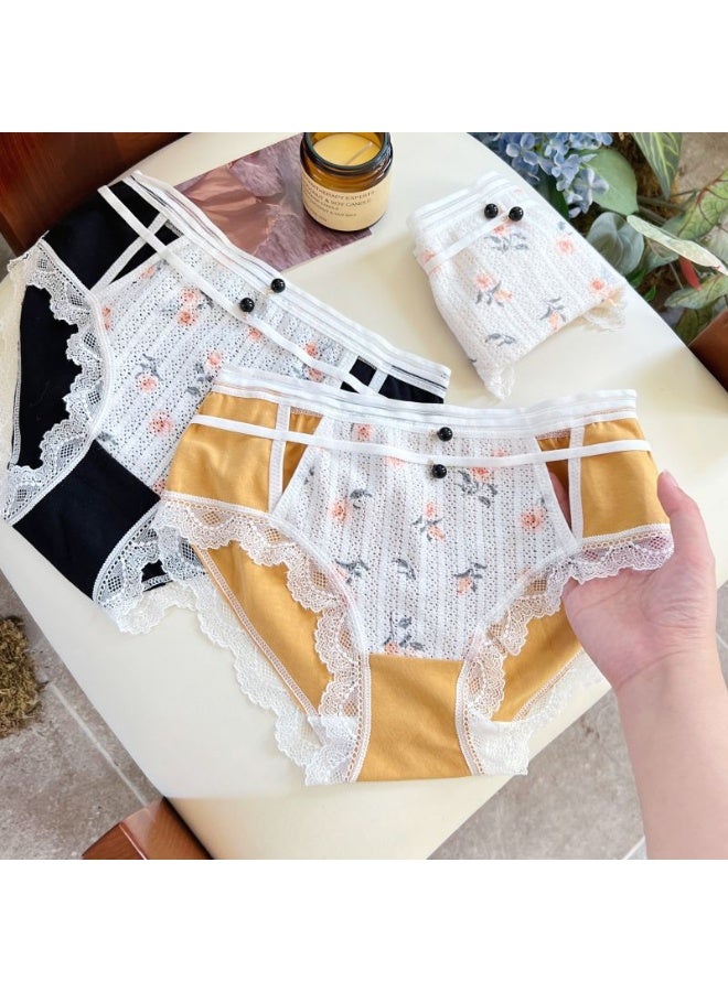 KUYING New Comfortable Skin friendly Breathable Underwear Set of 3  - Image 5
