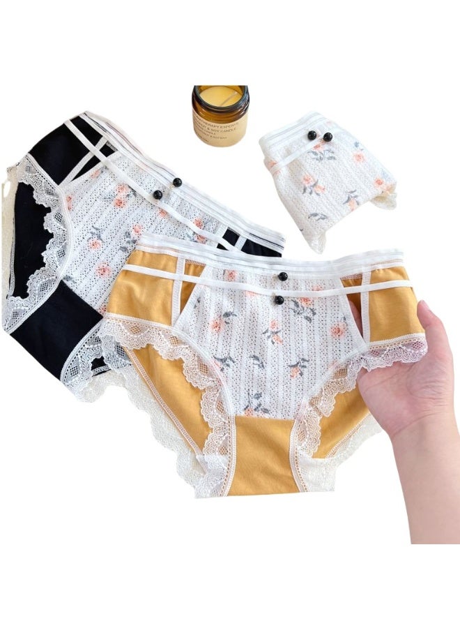KUYING New Comfortable Skin friendly Breathable Underwear Set of 3  - Image 1